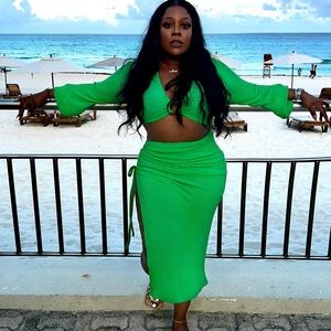 Stunning 2 piece set from SHEIN only worn for pictures!!